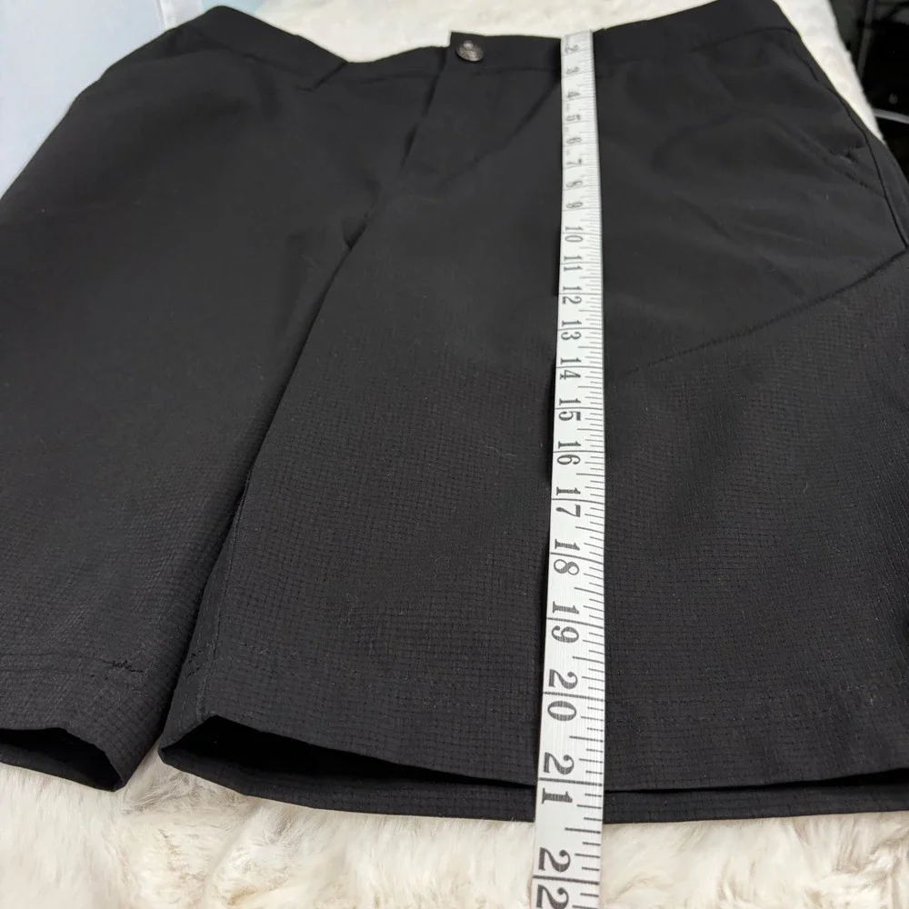 Gerry Mens Black Ripstop Performance Shorts Size 32 Hiking Golf Outdoor 1386213